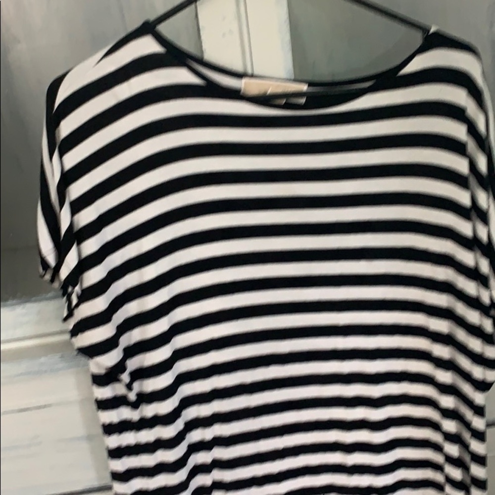 Michael Kors striped top.